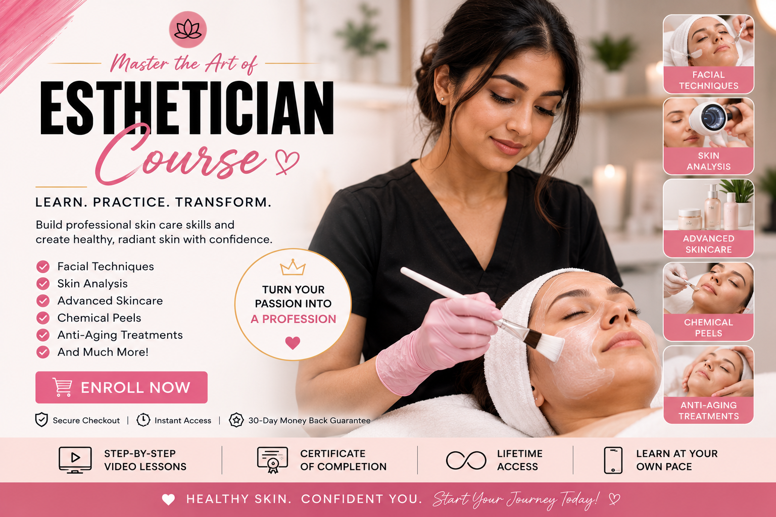Esthetician Course at Inner State Beauty & Barber School Cleveland Ohio